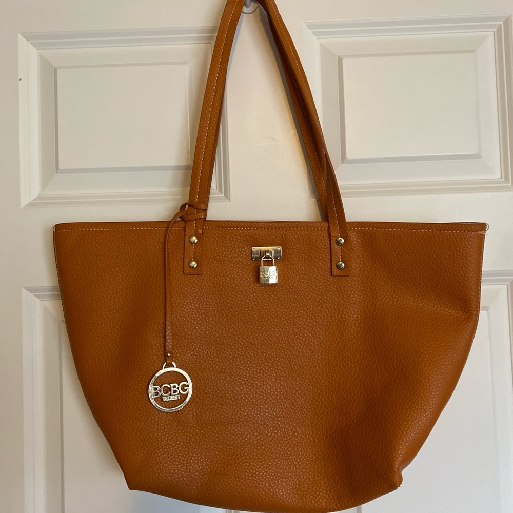 BCBG Tote NOT REAL LEATHER